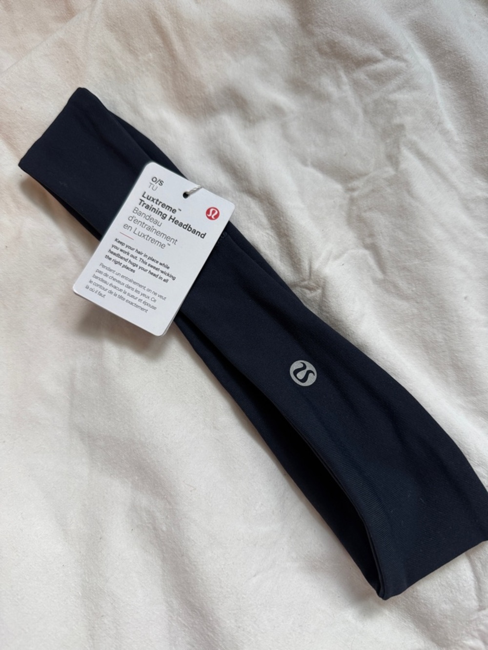 Lululemon Luxtreme Training Headband - navy blue NWT